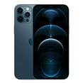 thumbnail image 1 of Restored Apple iPhone 12 Pro Max - Boost Mobile- 128 GB Pacific Blue (Refurbished), 1 of 3