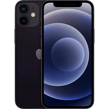 Restored Apple iPhone 12 mini - Fully Unlocked - 256 GB Black (Refurbished)