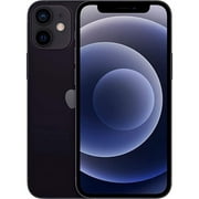 Restored Apple iPhone 12 mini - Fully Unlocked - 256 GB Black (Refurbished)