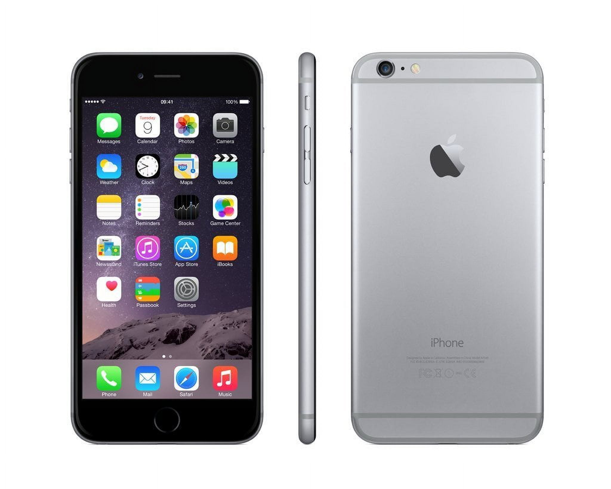 Restored iPhone 6 16GB, Gray (Refurbished) - Walmart.com