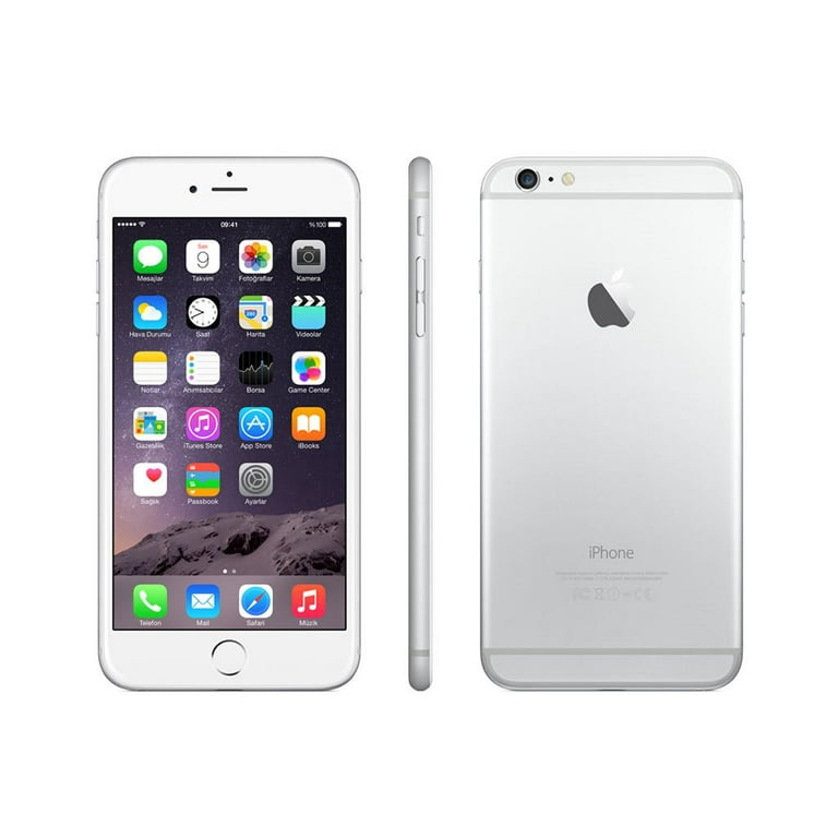 Restored iPhone 6s 128GB Silver (TracFone) (Refurbished) - Walmart.com