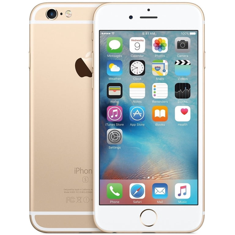 Restored iPhone 6s 32GB Gold (Cricket Wireless) (Refurbished 
