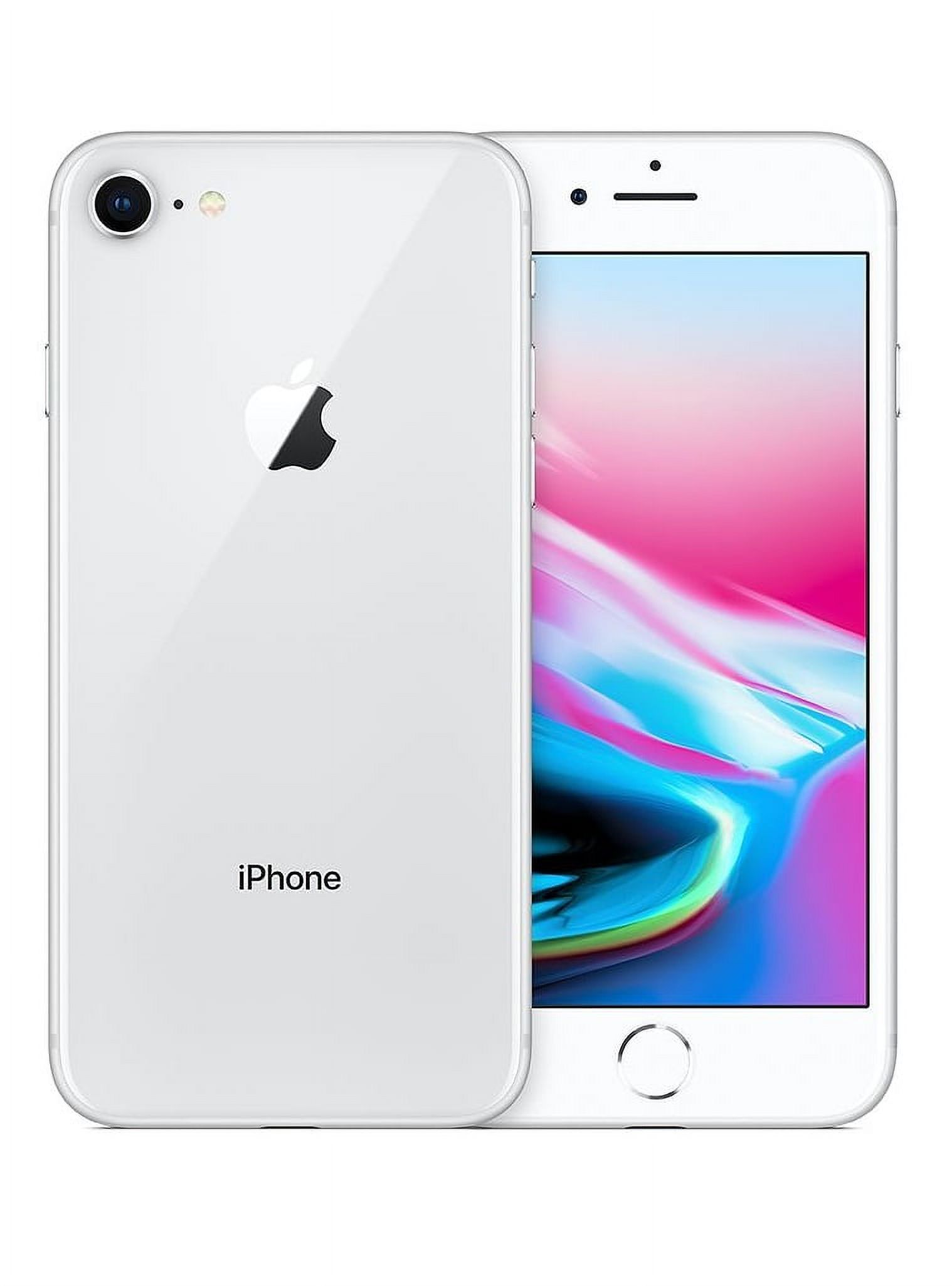 Restored IPhone 8 64GB Silver Boost Mobile Refurbished Walmart
