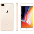 thumbnail image 1 of Restored Apple iPhone 8 Plus - Fully Unlocked - 64 GB Gold (Refurbished), 1 of 4
