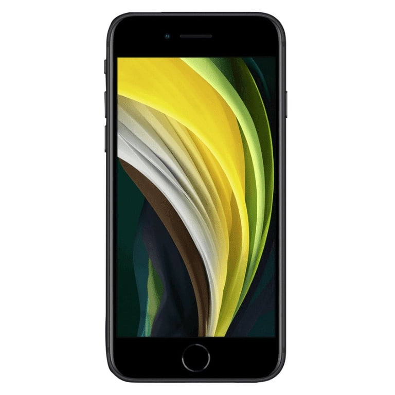 Straight Talk Wireless New Apple iPhone SE (2020), 64GB, Black