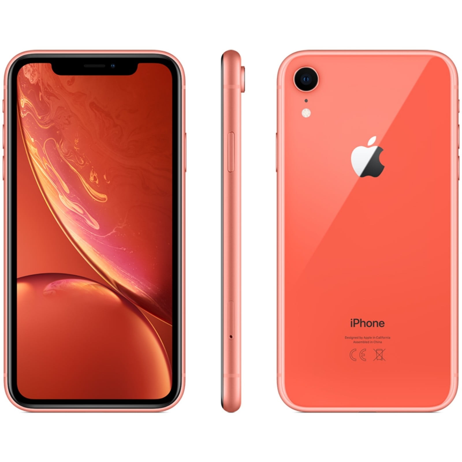 Restored iPhone XR 128GB Coral (Boost Mobile) (Refurbished