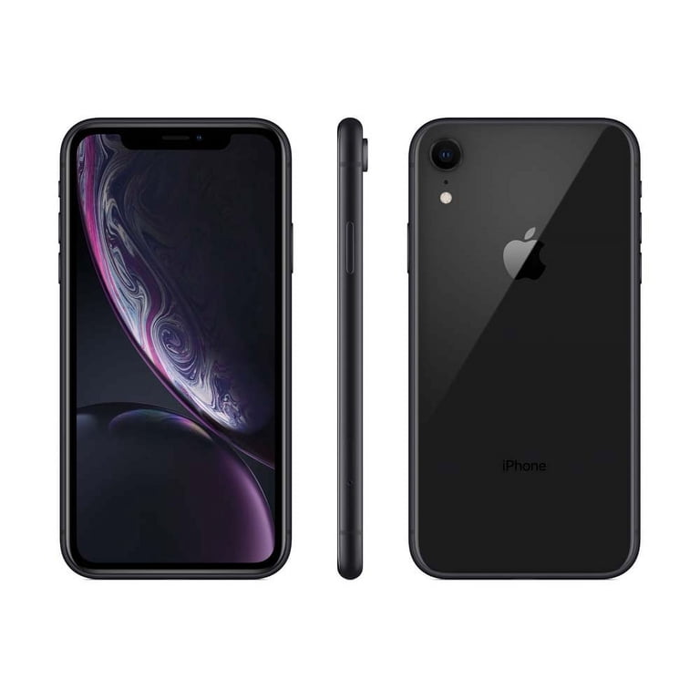 Restored Apple iPhone XR - Verizon- 64 GB Black (Refurbished