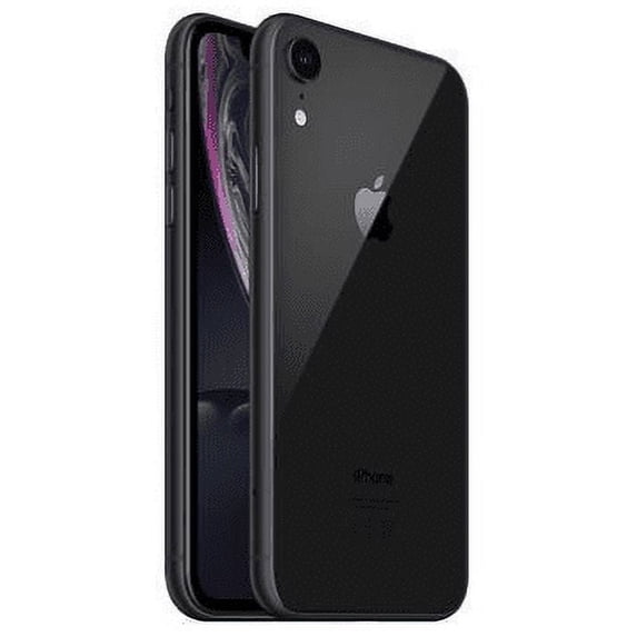 Restored iPhone XR TracFone 64GB Black (Refurbished)