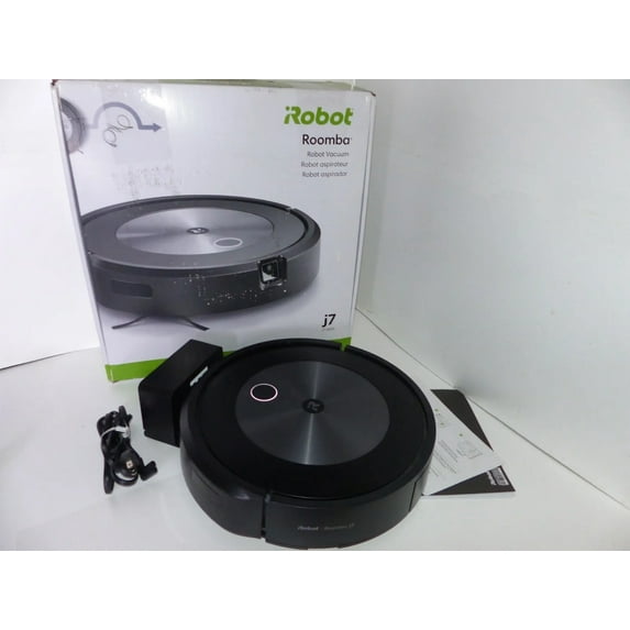 Restored iRobot J715020 Roomba j7 Wi-Fi Connected Robot Vacuum - Black (Refurbished)
