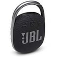 thumbnail image 1 of Restored jbl clip 4: portable speaker with bluetooth, built-in battery, waterproof and dustproof feature - black (jblclip4blkam) (Refurbished), 1 of 7