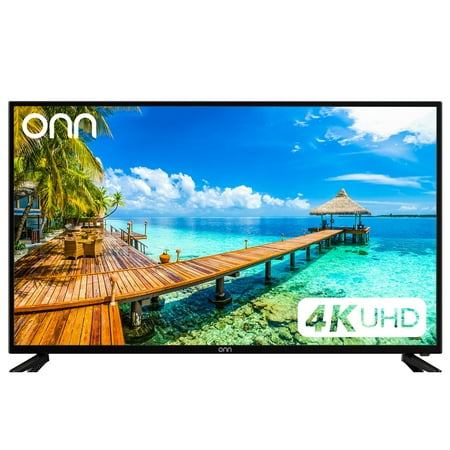 Restored onn. 43" Class 4K UHD LED Roku Smart TV ONA43UB19E04 (Refurbished)