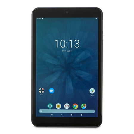 Restored onn. 8" Tablet, 16GB Storage, 2GB RAM, 1.3 GHz Quad-Core Processor, LCD Display - Navy Blue (Refurbished)