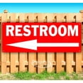 thumbnail image 1 of Restroom 13 oz Vinyl Banner With Metal Grommets, 1 of 4