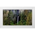 thumbnail image 1 of Restuccia, Joe III 14x9 White Modern Wood Framed Museum Art Print Titled - USA-Oregon-Silver Falls State Park-North Falls, 1 of 4