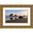thumbnail image 1 of Restuccia, Joe III 32x20 Gold Ornate Wood Framed with Double Matting Museum Art Print Titled - USA-Oregon-Bandon-Beach, 1 of 4