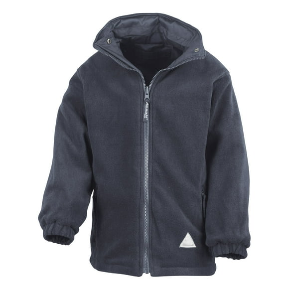 Result Boys/Girls Reversible Storm Stuff Anti Pilling Fleece Waterproof Jacket