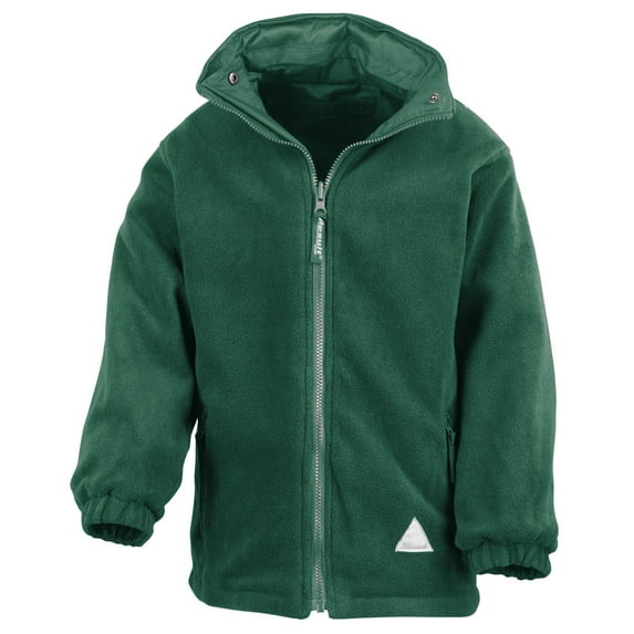 Result Boys/Girls Reversible Storm Stuff Anti Pilling Fleece Waterproof Jacket
