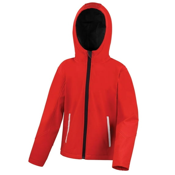 Result Core Boys/Girls TX Performance Hooded Soft Shell Jacket