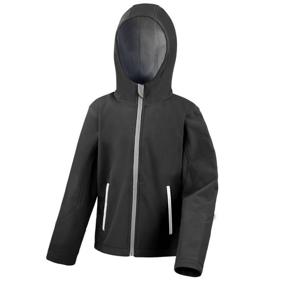 Result Core Boys/Girls TX Performance Hooded Soft Shell Jacket
