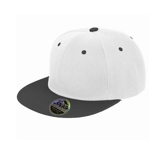 Result Core Bronx Original Flat Peak Snapback Dual Color Cap