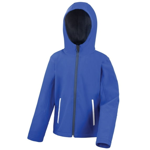 Result Core Kids Big Boys Junior Hooded Softshell Jacket
