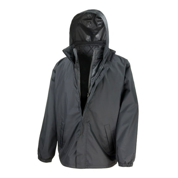Result Core Mens 3 in 1 Waterproof Jacket