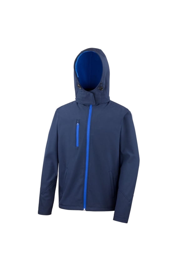 Core Mens Lite Hooded Softshell Jacket