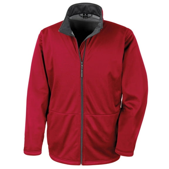 Result Core Mens Plain Soft Shell Jacket