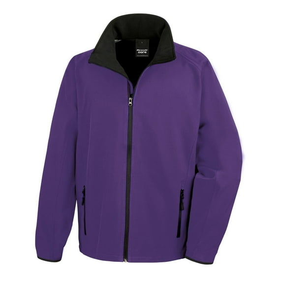 Result Core Mens Printable Soft Shell Jacket