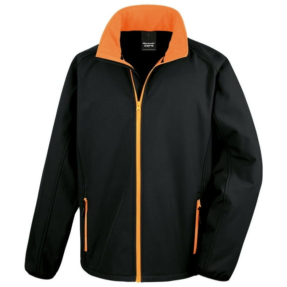 Result Core Mens Printable Soft Shell Jacket