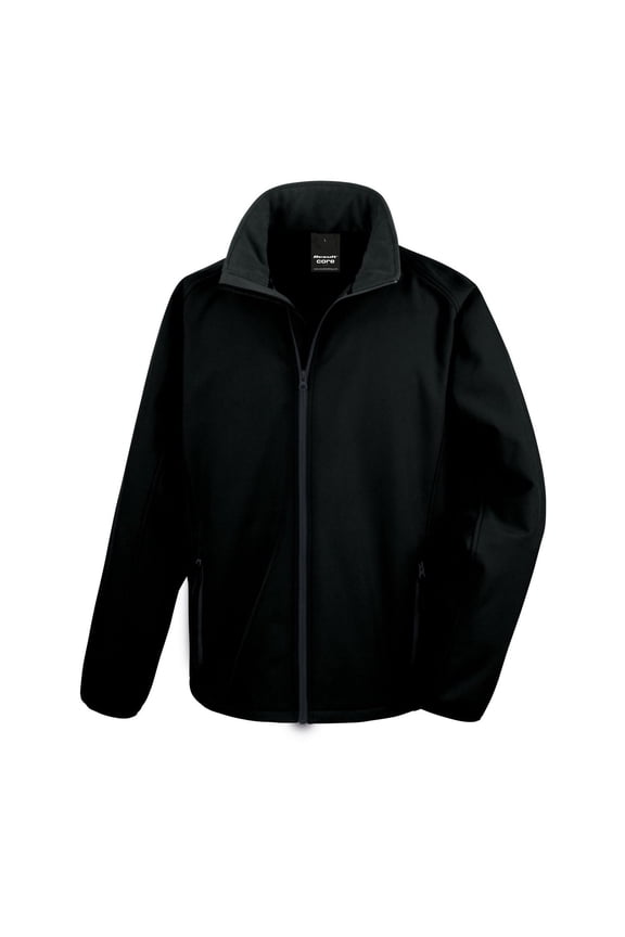 Mens Printable Soft Shell Jacket