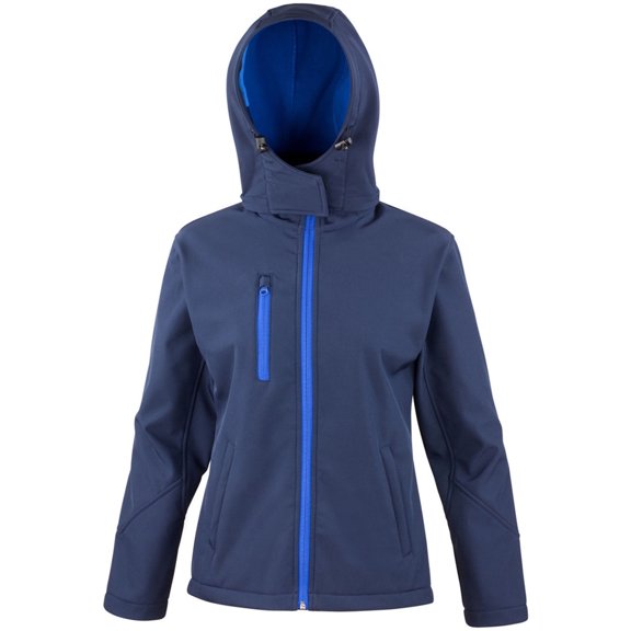 Result Core Womens Lite Hooded Softshell Jacket