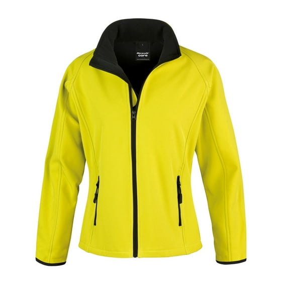 Result Core Womens Printable Soft Shell Jacket