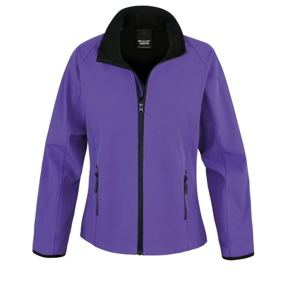 Result Core Womens Printable Soft Shell Jacket