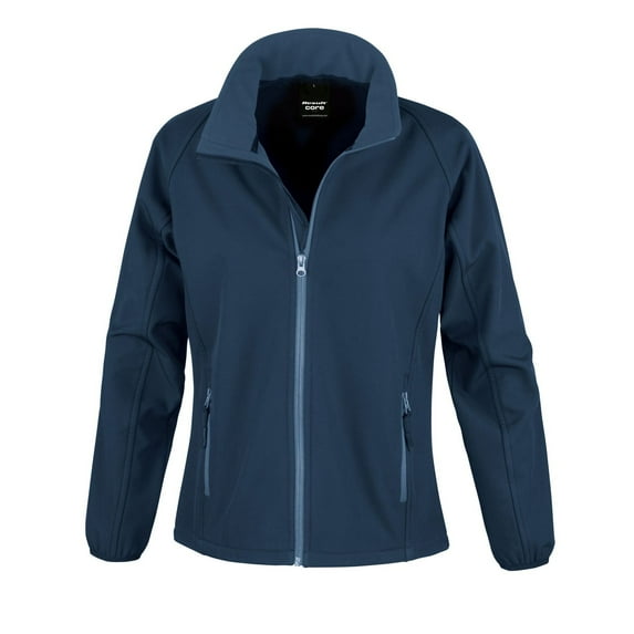 Result Core Womens Printable Soft Shell Jacket
