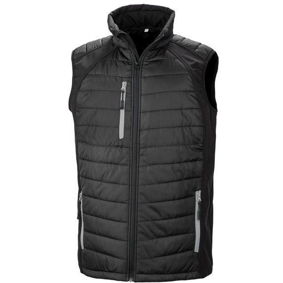 Result Genuine Recycled Adult Compass Softshell Padded Vest