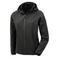 thumbnail image 1 of Result Genuine Recycled Womens Hooded 3 Layer Printable Soft Shell Jacket, 1 of 4