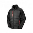 thumbnail image 1 of Result Mens Black Compass Padded Soft Shell Jacket, 1 of 4