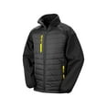 thumbnail image 1 of Result Mens Black Compass Padded Soft Shell Jacket, 1 of 4
