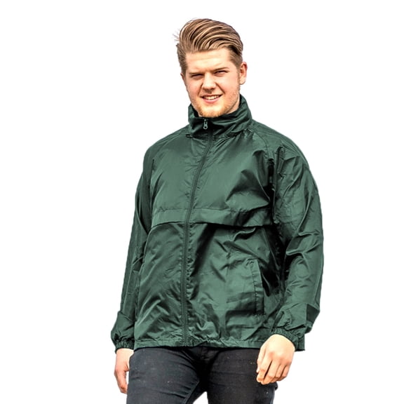 Result Mens Core Adult Windcheater Water Repellent Windproof Raincoat Jacket