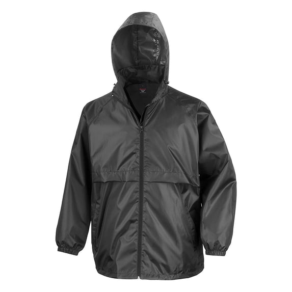 Result Mens Core Adult Windcheater Water Repellent Windproof Raincoat Jacket