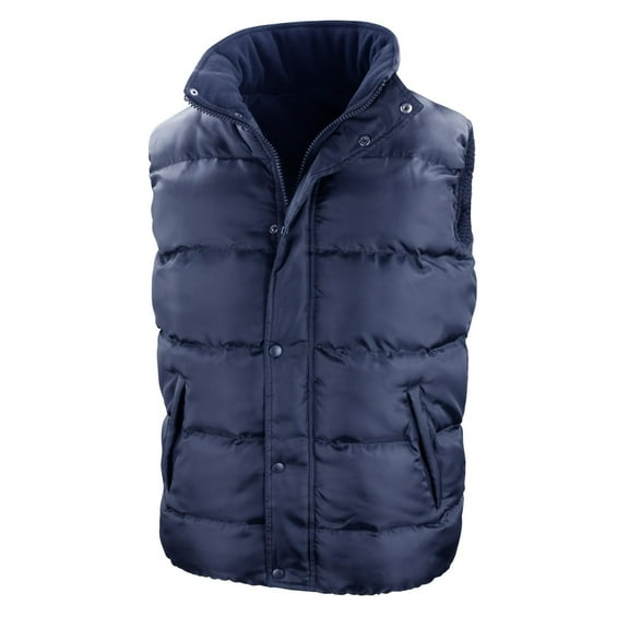 Result Mens Core Nova Lux Padded Fleece Lined Bodywarmer Jacket