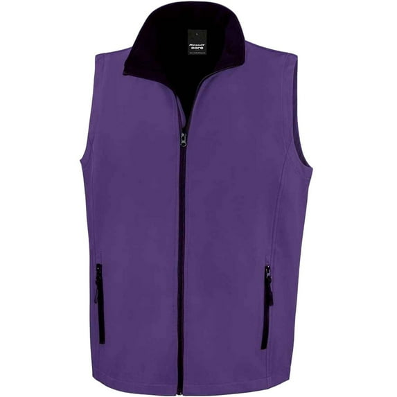 Result Mens Core Printable Soft Shell Bodywarmer