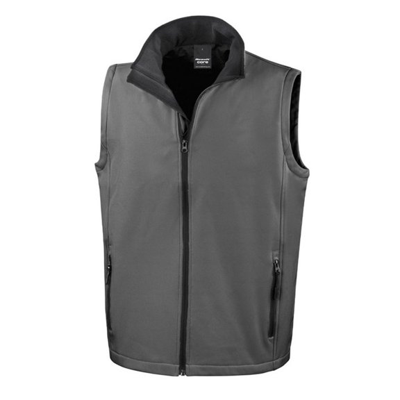 Result Mens Core Sleeveless Printable Softshell Bodywarmer Jacket
