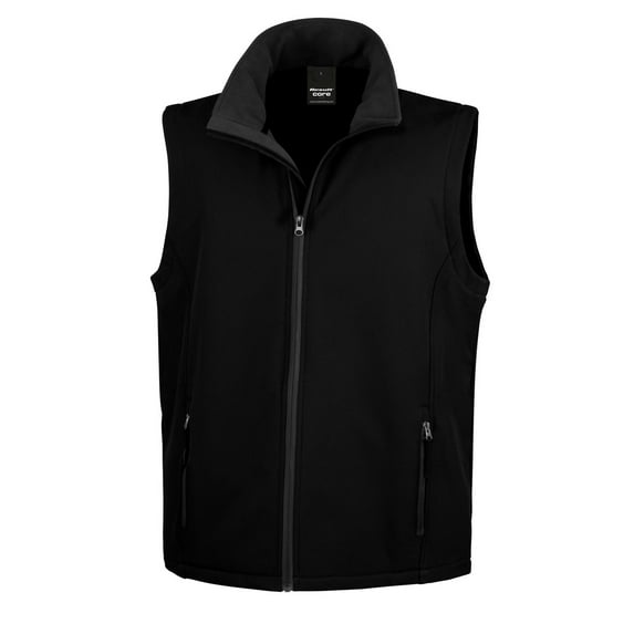 Result Mens Core Sleeveless Printable Softshell Bodywarmer Jacket