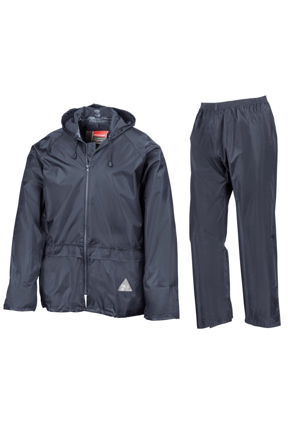 Mens Heavyweight Waterproof Rain Suit Jacket & Trouser Suit