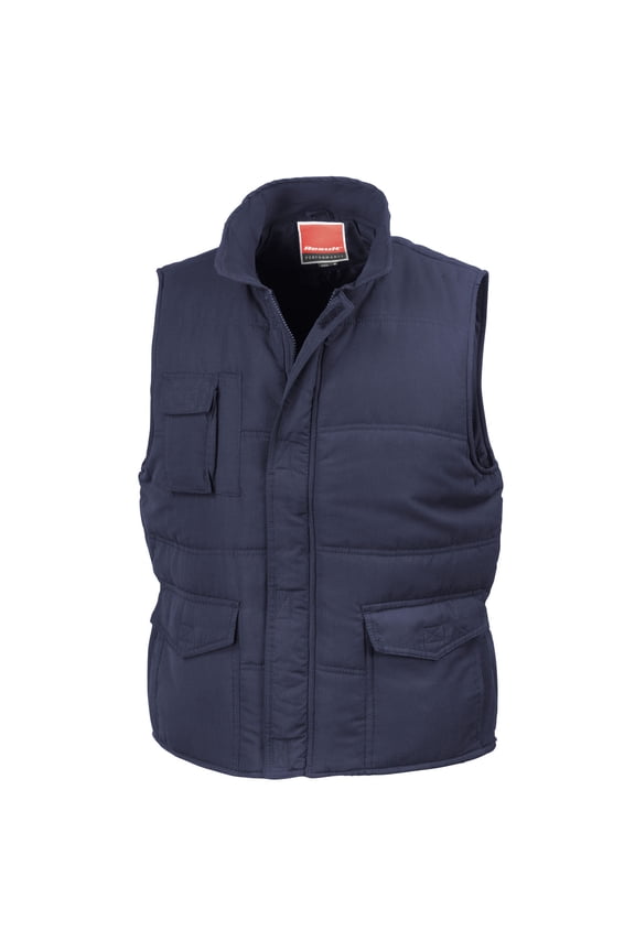 Mens Mid-Weight Bodywarmer Showerproof Windproof Raincoat Jacket