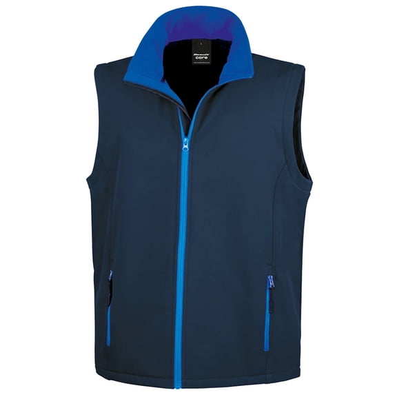 Result Mens Printable Softshell Body Warmer