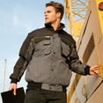 thumbnail image 1 of Result Mens Workgaurd Zip Sleeve Heavy Duty Water Repellent Windproof Jacket, 1 of 2