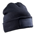 thumbnail image 1 of Result Winter Essentials  Adult Double Knit Printer Patch Beanie, 1 of 3
